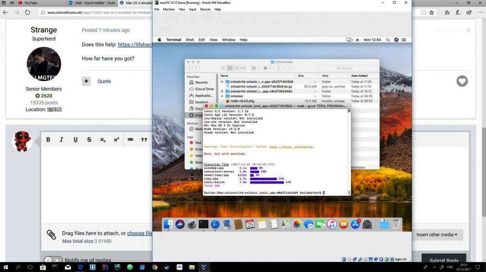 install mac emulator on pc
